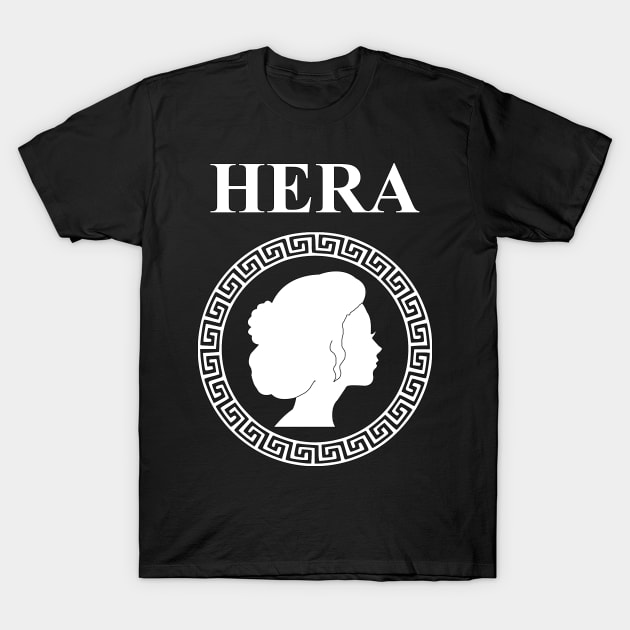 Hera Ancient Greek Goddess Queen of Olympus T-Shirt by AgemaApparel